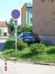 Tak zaparkowano na Placu Grunwaldu