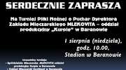 Piłka nożna: Turniej o Puchar Dyrektora Mlekovity