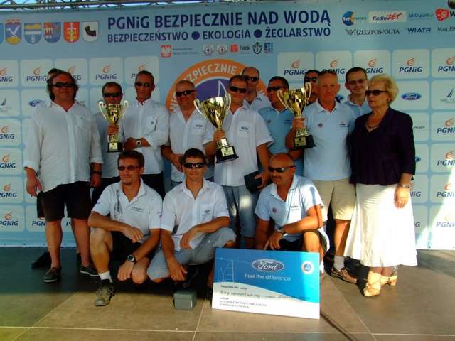 Zwycięzcy regat Pucharu Polski "PGNiG Bezpiecznie nad wodą Delphia Cup" - full image