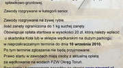 Konkursowe ryby czekają w jeziorze Kuligi koło Nowego Miasta Lub.