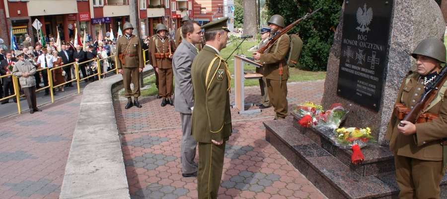 Ostródzianie uczcili rocznicę wybuchiu II wojny światowej
