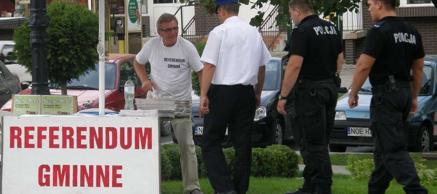 Organizator referendum zarzuca burmistrzowi Olecka popełnienie przestępstwa