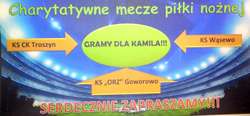 Goworowo: Piłkarze trzech drużyn zagrają charytatywnie na rzecz chorego kolegi