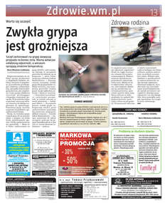 Czwartek: ZDROWIE.wm.pl