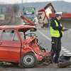 Wypadek pod Dorotowem. Zginął młody mężczyzna