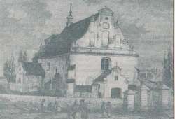 Kościół parafialny- rycina ok. 1865r.