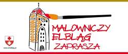 Banner "Malowniczy Elbląg zaprasza"