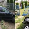 Obierwia: Honda accord i ford fusion zderzyły się na skrzyżowaniu  (Zdjęcia)
