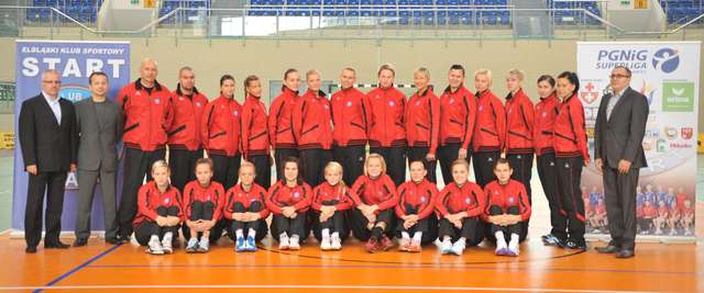 Kadra Startu Elbląg na sezon 2011/12 - full image