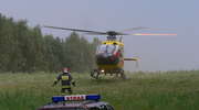 Wypadek na trasie Mława - Ciechanów. Pięć osób rannych, dwie z nich zabrały helikoptery. Zobacz zdjęcia!