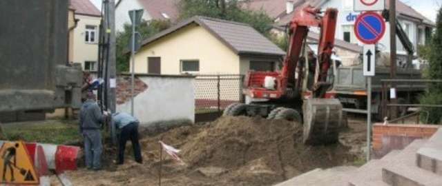 Ostrołęka: Trwają prace na ul. Skrytej - full image