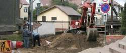 Ostrołęka: Trwają prace na ul. Skrytej