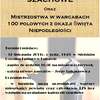 Powiatowe zawody szachowe i mistrzostwa w warcabach polowych