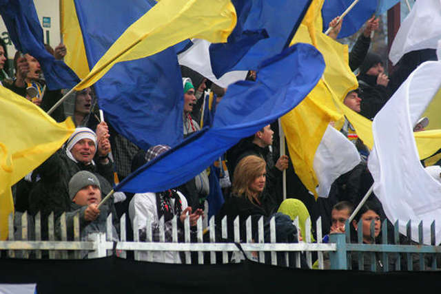Kibice Olimpii Elbląg - full image
