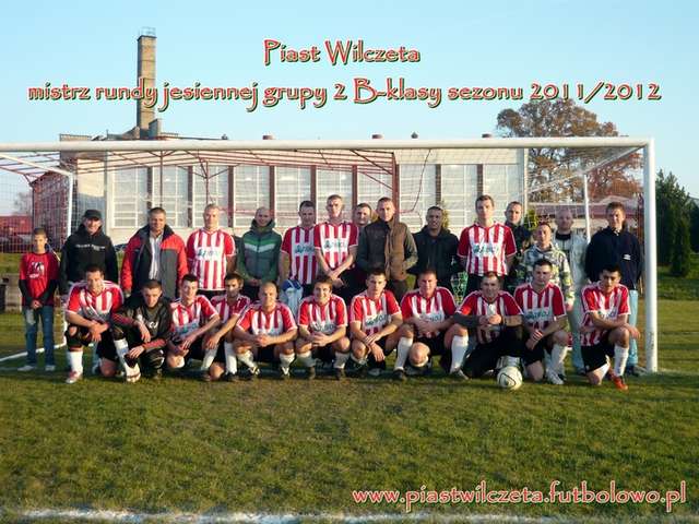 Mistrz rundy jesiennej — Piast Wilczęta - full image