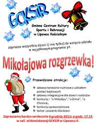 LIPOWIEC KOŚCIELNY: Uwaga dzieci! Zabawa z okazji Mikołajek