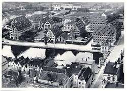 Wyspa Spichrzów na zdjęciu z 1943 r.