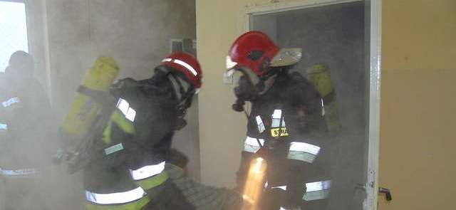 Pożar w piwnicy. Jedna osoba poszkodowana - full image
