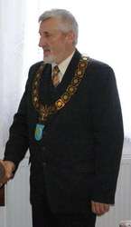 Leonard Mikołajewski, przewodniczący Rady Gminy Krzynowłoga Mała