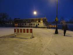 Zamknięty jest odcinek Bulwaru Zygmunta Augusta
