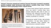 Okradanie nagrobków z metalowych części — to silniejsze od niego