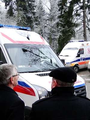 Szpital wzbogacony o nową karetkę
