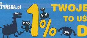 1%  to uśmiech i przyszłość dla dzieci!