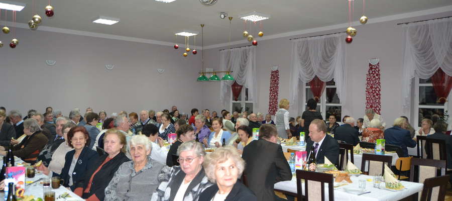 Noworoczne spotkanie seniorów w Wieliczkach  