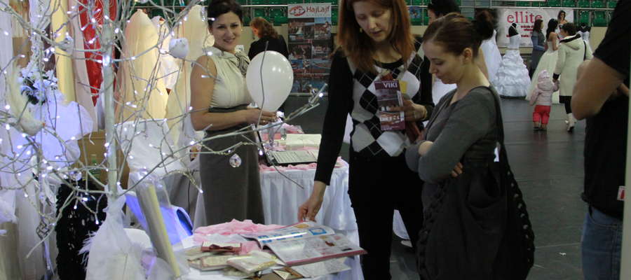 Ślubna moda, fryzury, stoły i kapele
. VI Elbląskie Targi Ślubne