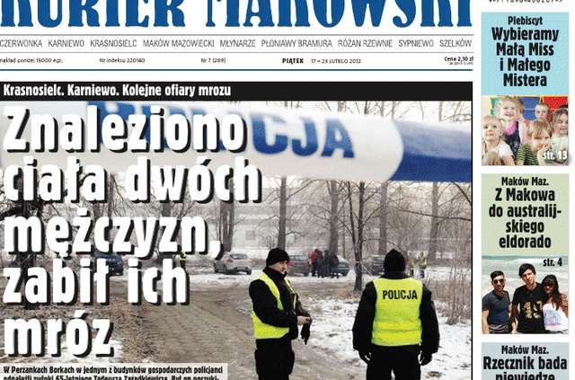 W Kurierze Makowskim - full image