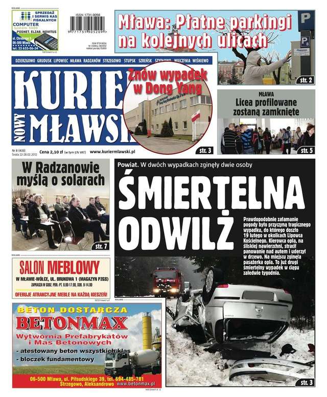 Nie przegap! Najnowsze wydanie „Kuriera” (22 – 28 lutego 2012) - full image