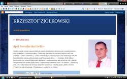 „Kroniki prawdziwe” strona główna blogu Krzysztofa Ziółkowskiego