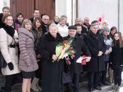 WIŚNIEWO: 50. lat razem - Jadwiga i Stanisław Zasina
