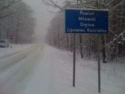 Internauta alarmuje: Tak wyglądają drogi w gminie Lipowiec Kościelny