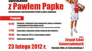 Spotkanie z Pawłem Papke