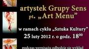 Hotel Krasicki zaprasza na wernisaż malarstwa artystek Grupy Sens - "Art Menu"