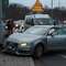 Wypadek na Krasickiego w Olsztynie. Audi uderzyło w latarnię