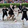 Mecz błotny na zakończenie Kortowiady 2012