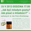 Kortowskie Spotkania z Literaturą - wykład prof. Piotra Śliwińskiego