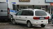Radiowóz staranował trzy samochody w Ostródzie. Policjant zasłabł