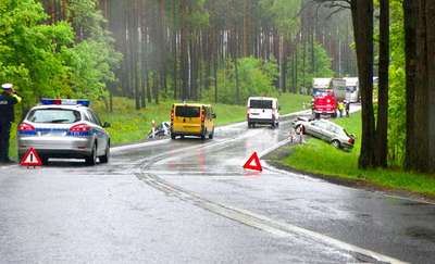 Kolejna kolizja na trasie Szczytno-Olsztyn