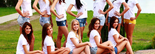 Sesja zdjęciowa finalistek Miss Warmii i Mazur i Miss Nastolatek