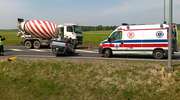 Wypadek w Barczewie. Dachowało tico. Dwie osoby ranne