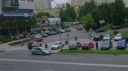Kolizja radiowozu z "terenówką". Policjant ukarany mandatem