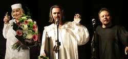 Laureaci Aleksandrów. Od lewej Maria Makowska-Franceson, Marcin Tomasik i Artur Hauke