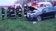 Uderzył w tył mercedesa