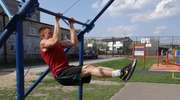 Ścigany Street Workout Patryk Czerwiński w akcji