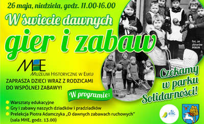 Przenieś się w świat dawnych gier i zabaw