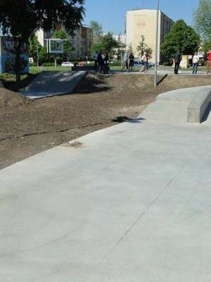 Skatepark na ostatniej prostej. Pozostał odbiór techniczny