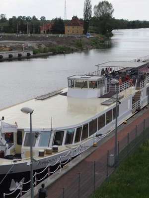 Luksusowy wycieczkowiec zawitał do elbląskiego portu